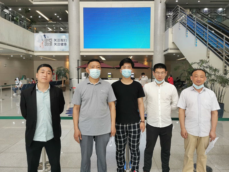 澳达公司体检，将员工关怀落到实处