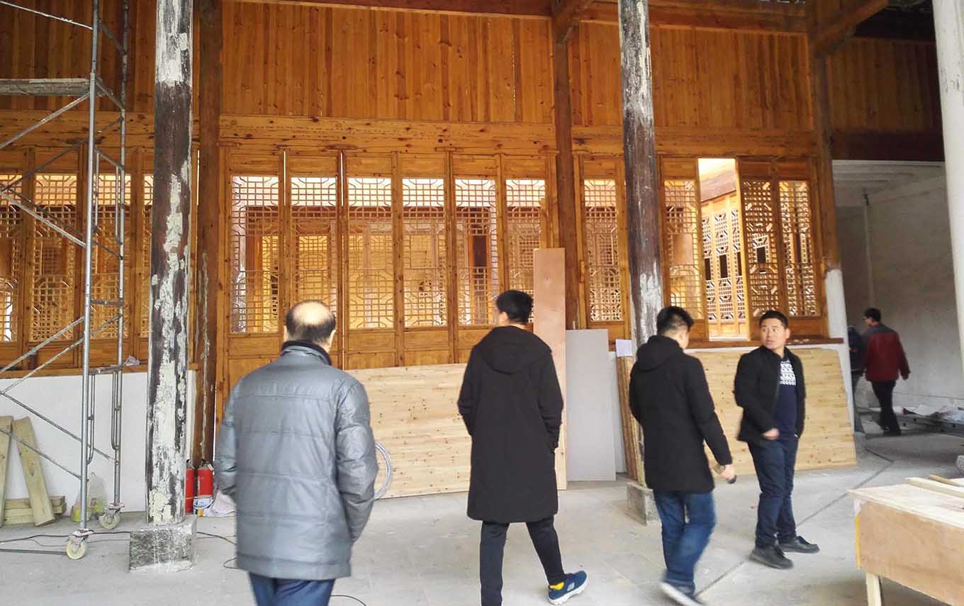 公司领导一行莅临烔炀项目现场考察指导工作