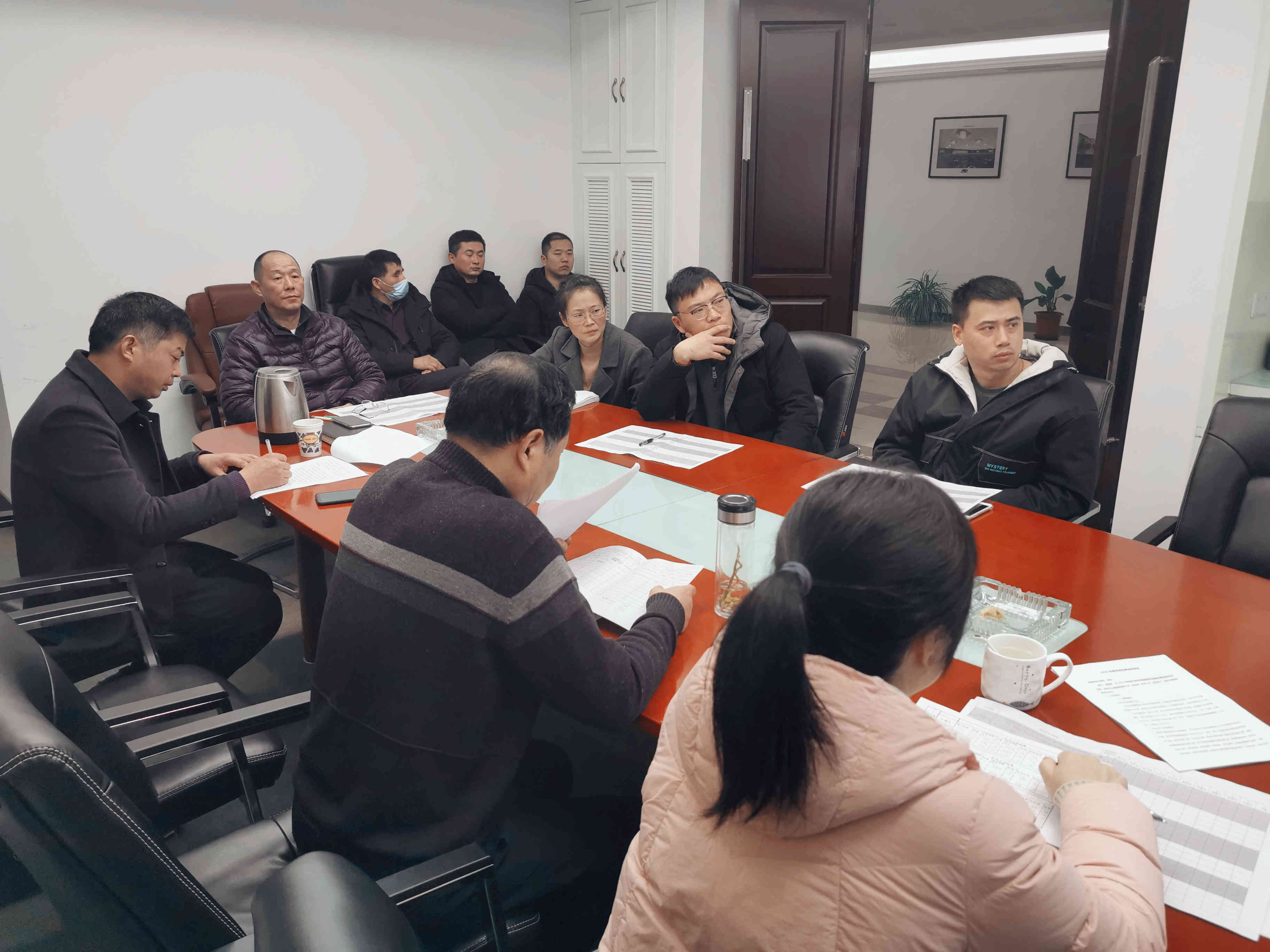 澳达装饰2020年终述职会议圆满完成